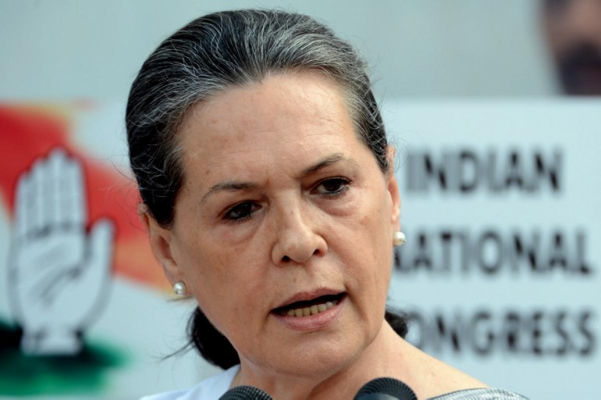 Power-hungry BJP killing democracy: Sonia